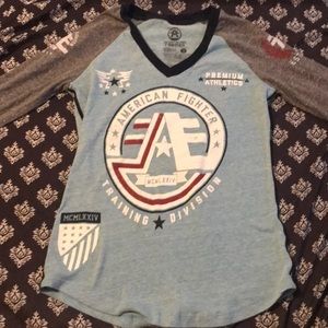 American fighter shirt.
